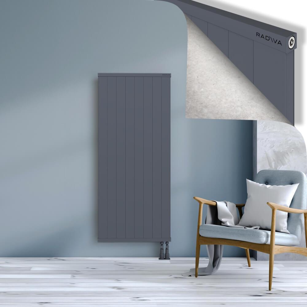 RIO Dekoratif Alüminyum Radyatör 1500x804 Antrasit