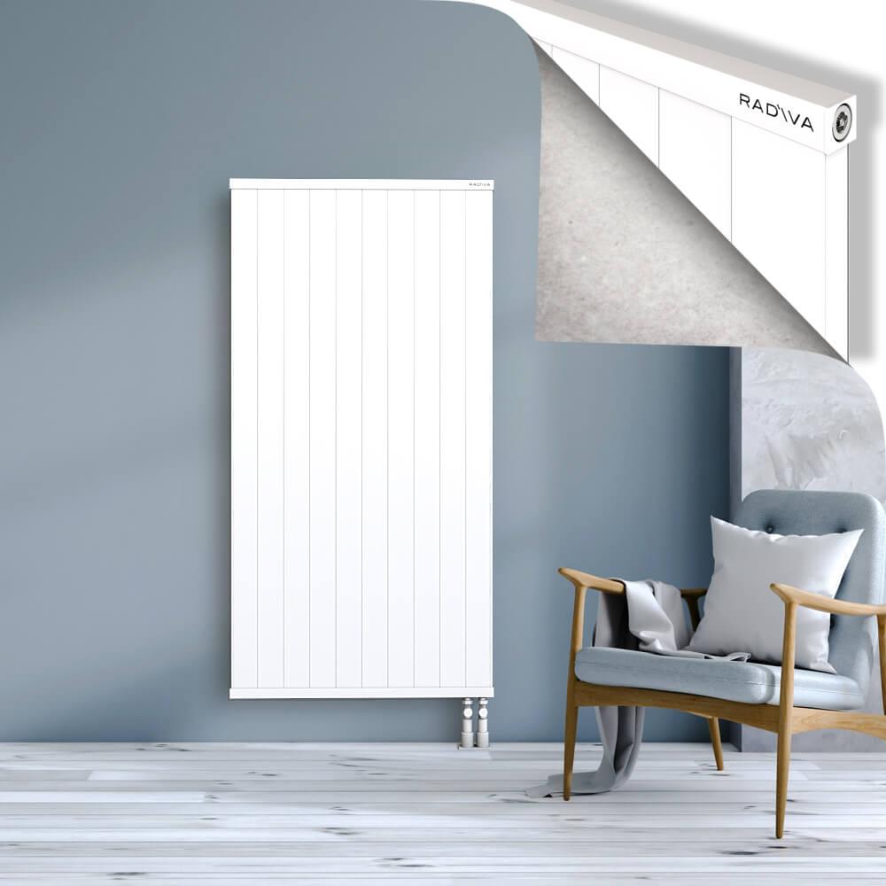 RIO Dekoratif Alüminyum Radyatör 1600x1004 Beyaz