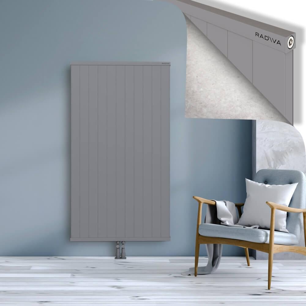 RIO Dekoratif Alüminyum Radyatör 1600x1104 Gri