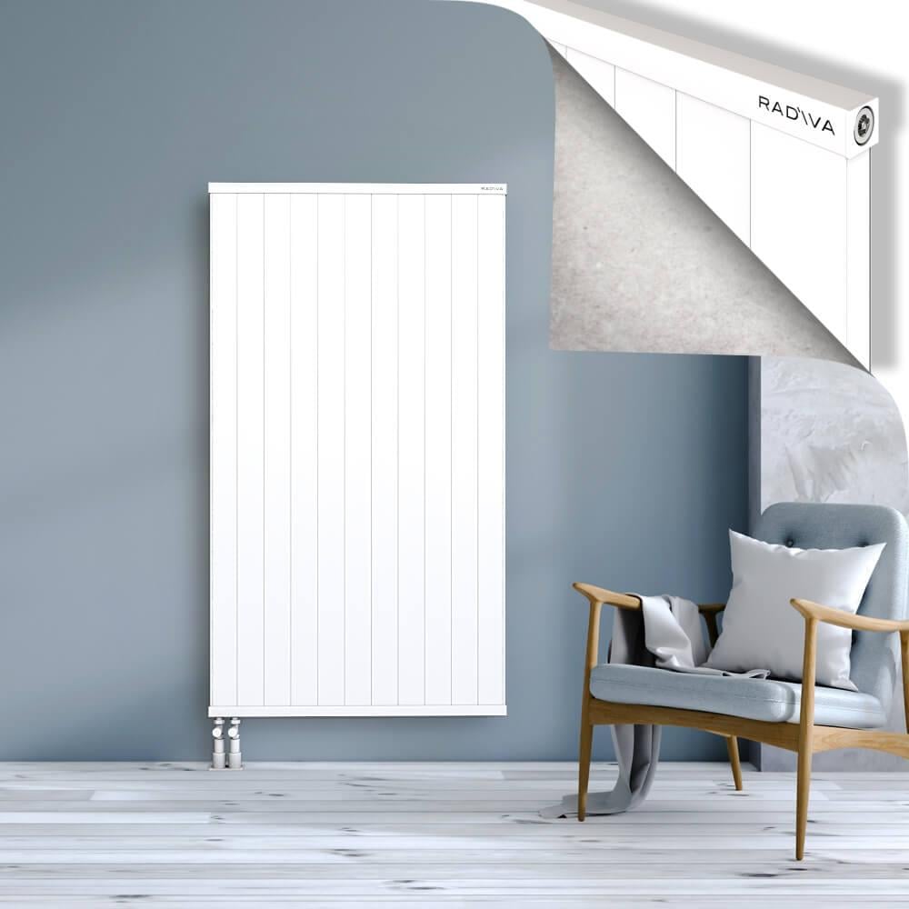 RIO Dekoratif Alüminyum Radyatör 1600x1104 Beyaz