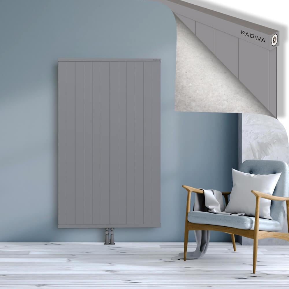 RIO Dekoratif Alüminyum Radyatör 1600x1204 Gri