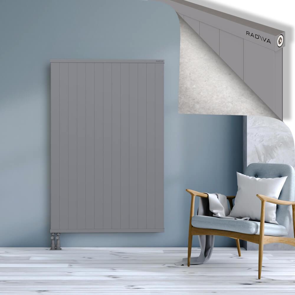 RIO Dekoratif Alüminyum Radyatör 1600x1304 Gri