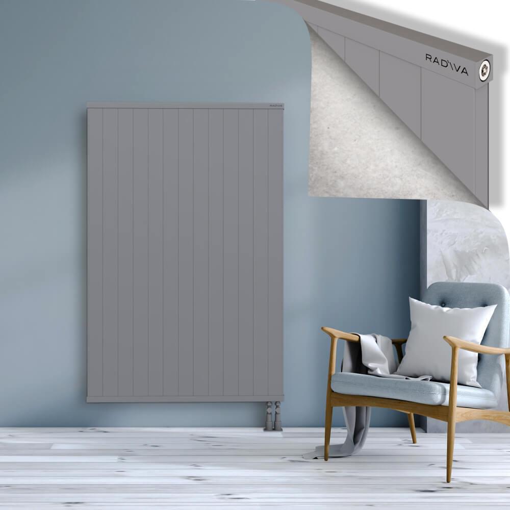 RIO Dekoratif Alüminyum Radyatör 1600x1304 Gri