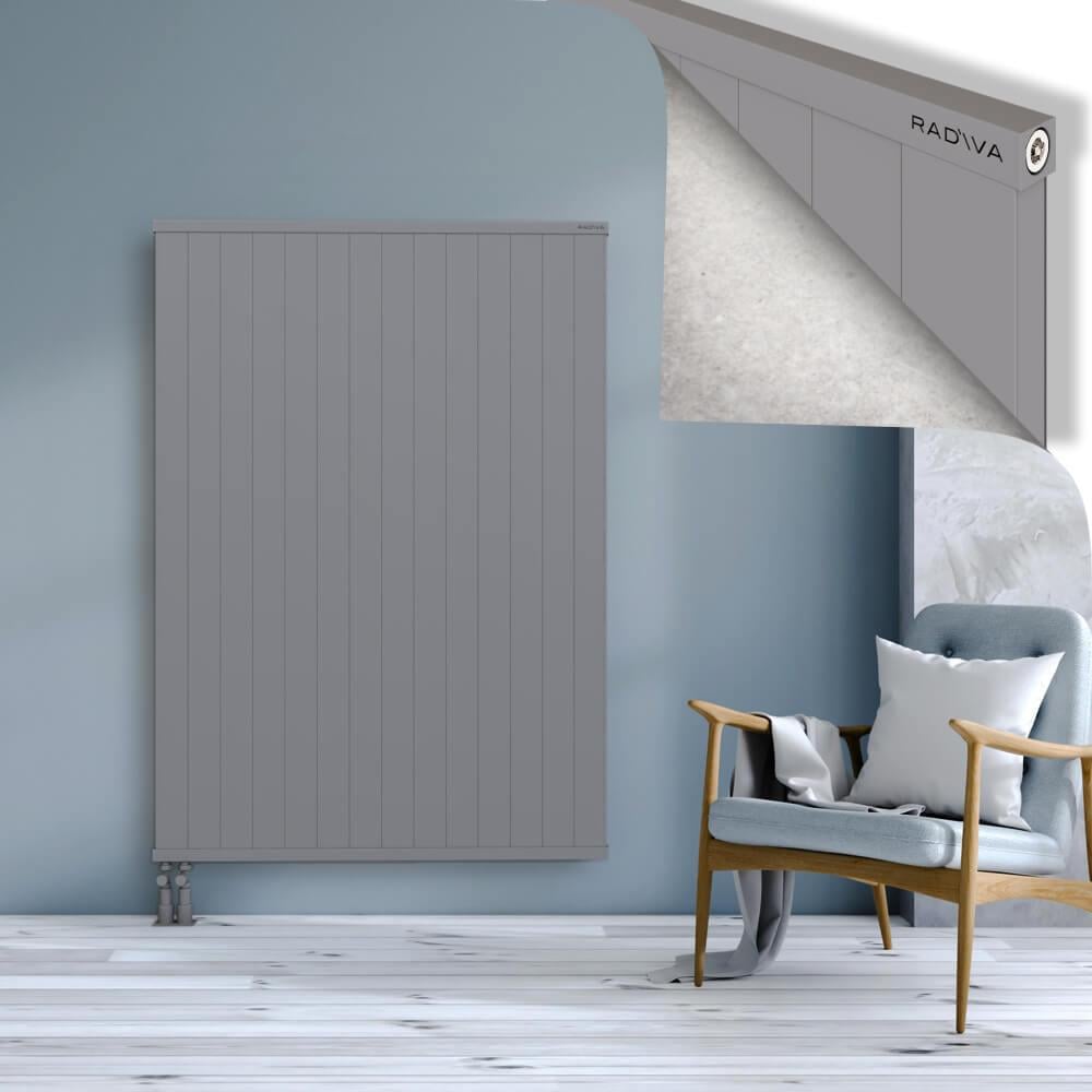 RIO Dekoratif Alüminyum Radyatör 1600x1404 Gri