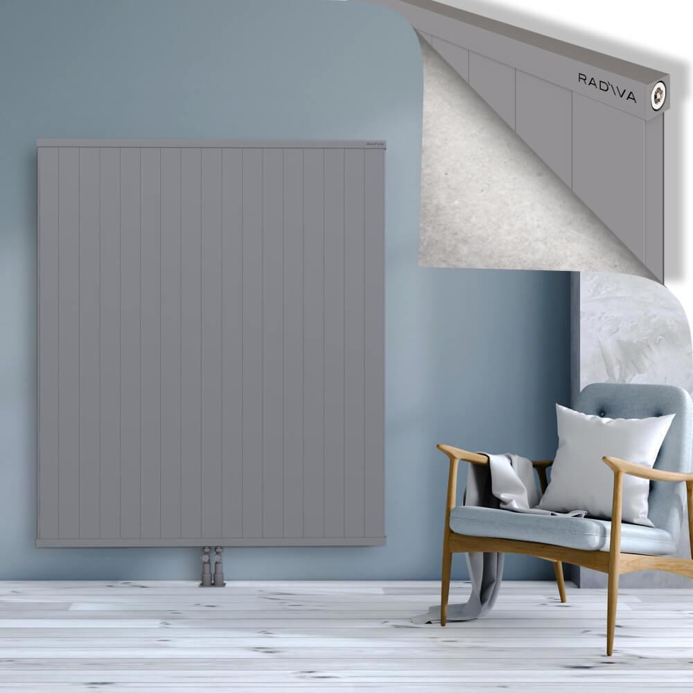 RIO Dekoratif Alüminyum Radyatör 1600x1704 Gri