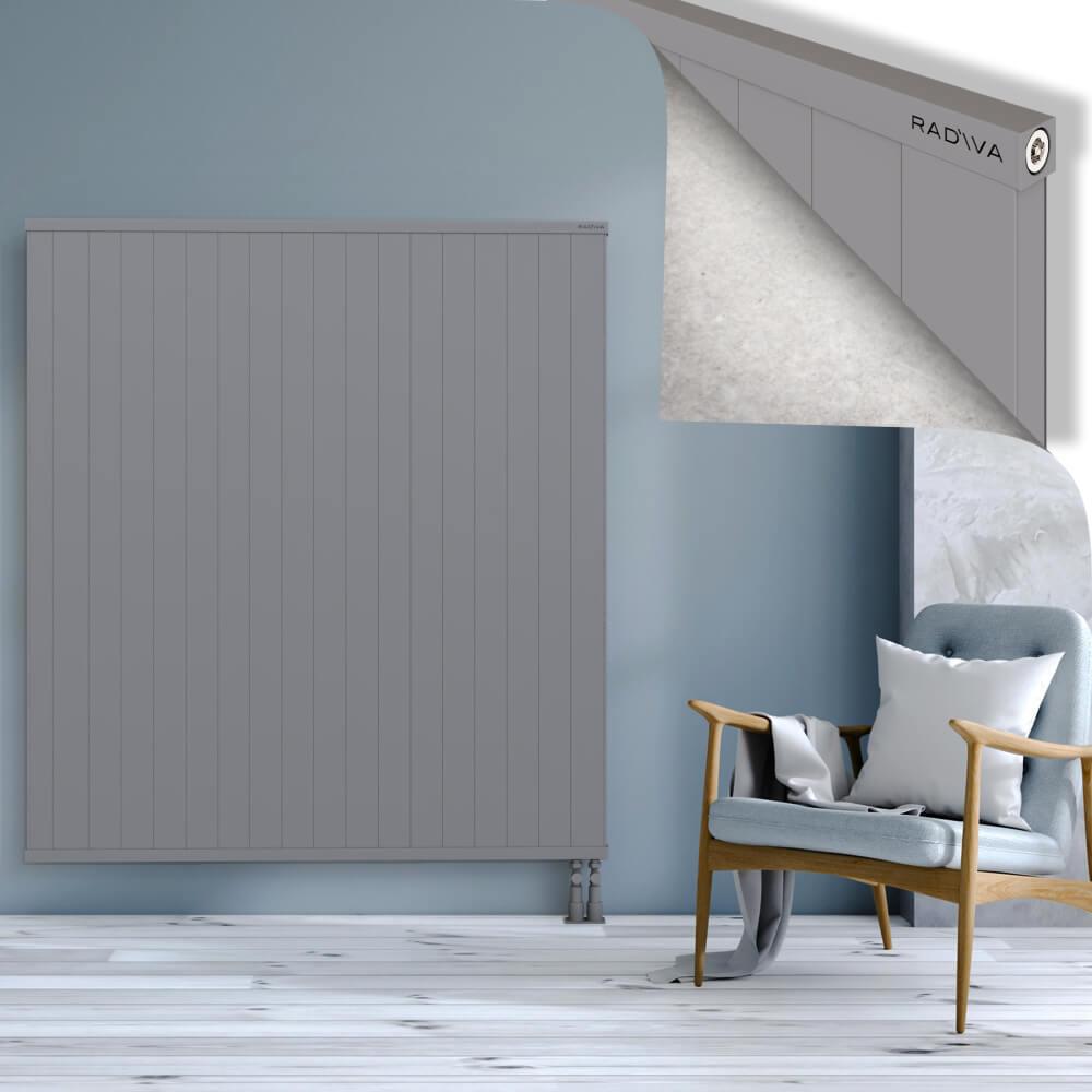 RIO Dekoratif Alüminyum Radyatör 1600x1804 Gri