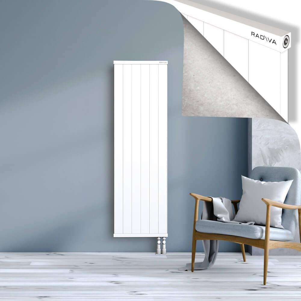 RIO Dekoratif Alüminyum Radyatör 1600x604 Beyaz