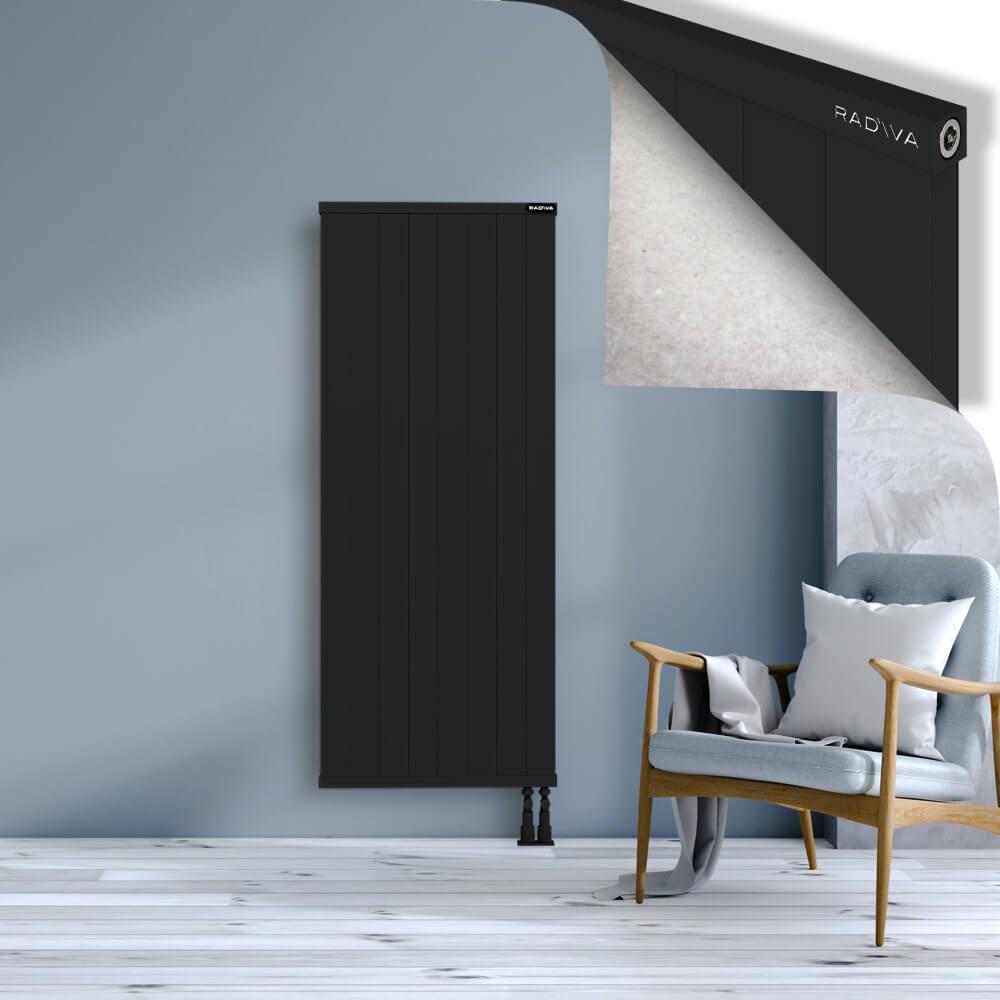 RIO Dekoratif Alüminyum Radyatör 1600x804 Siyah