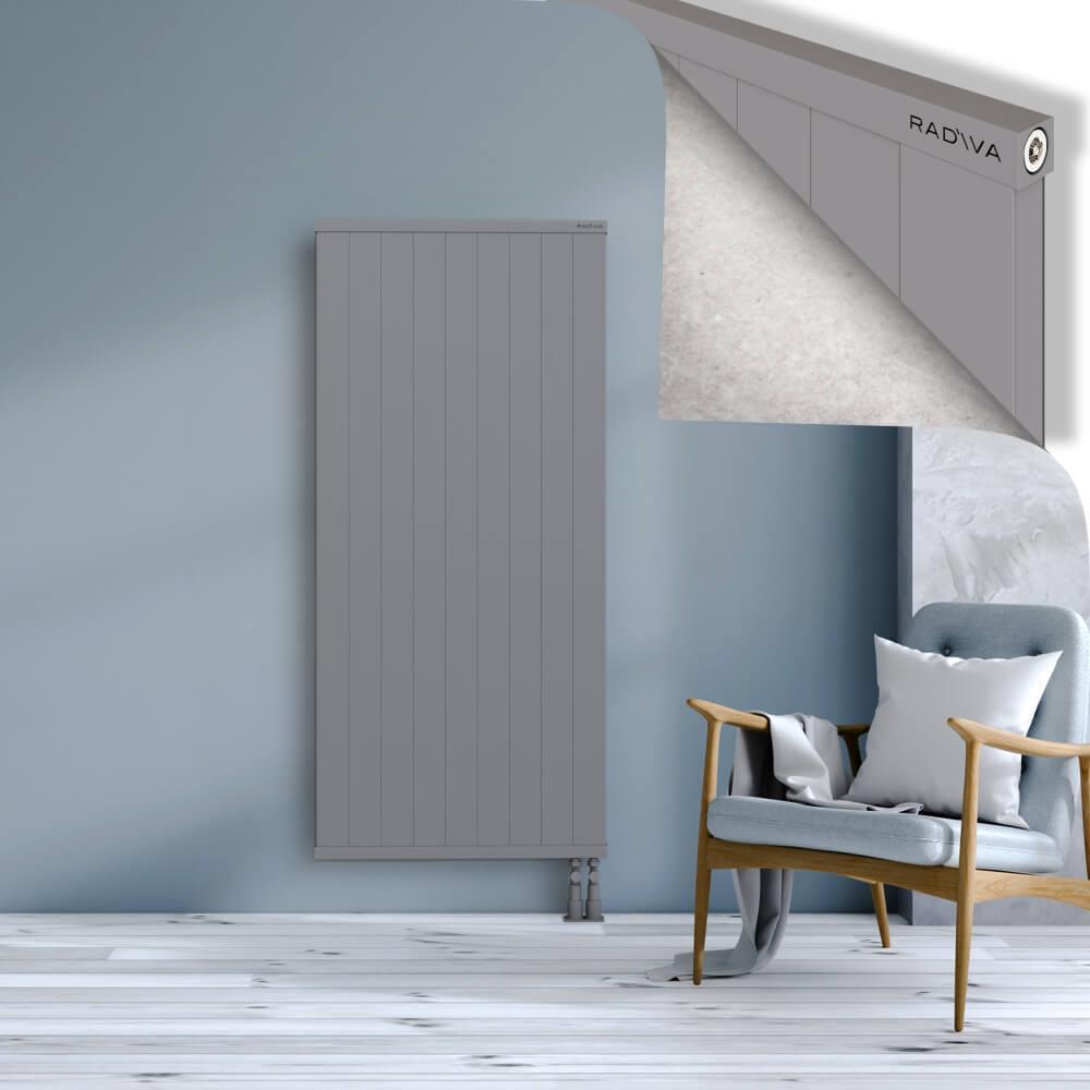 RIO Dekoratif Alüminyum Radyatör 1600x904 Gri