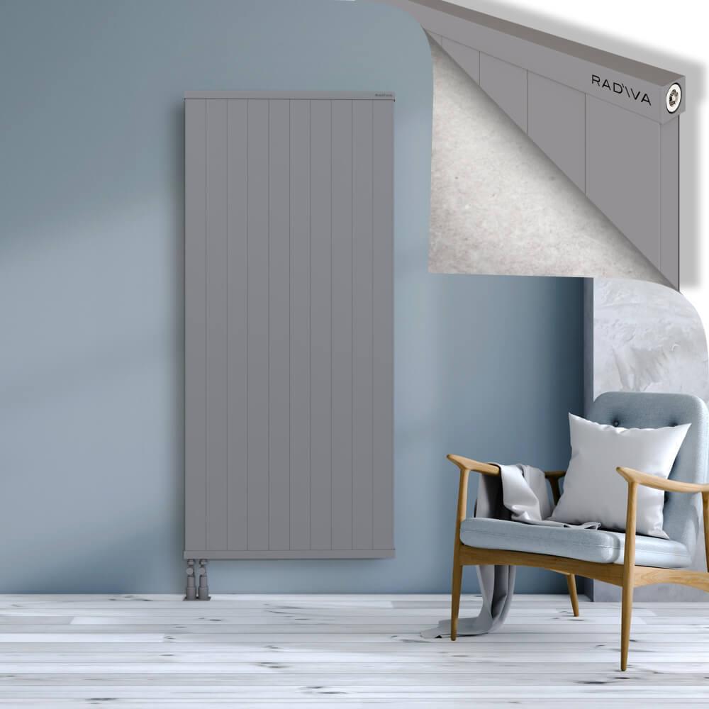 RIO Dekoratif Alüminyum Radyatör 1800x1004 Gri