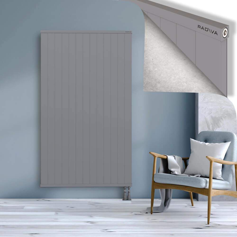 RIO Dekoratif Alüminyum Radyatör 1800x1304 Gri