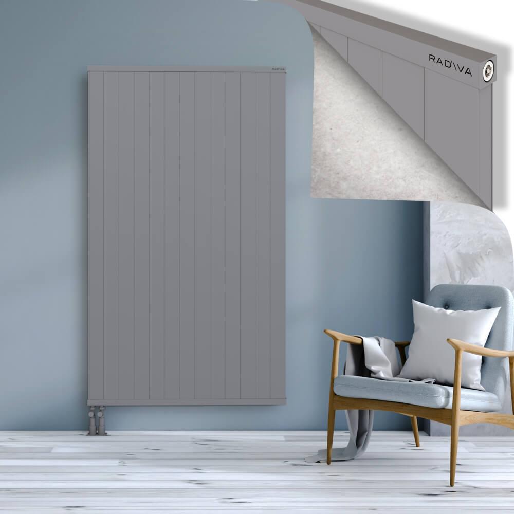 RIO Dekoratif Alüminyum Radyatör 1800x1304 Gri