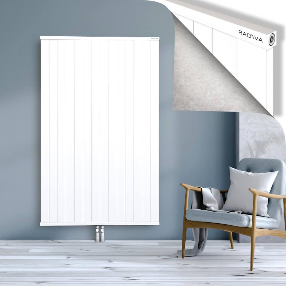 RIO Dekoratif Alüminyum Radyatör 1800x1404 Beyaz