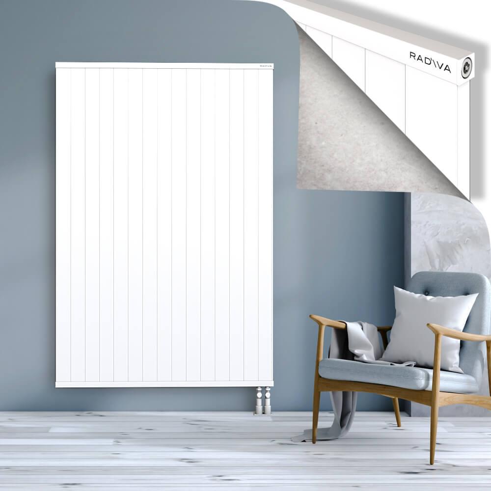 RIO Dekoratif Alüminyum Radyatör 1800x1504 Beyaz