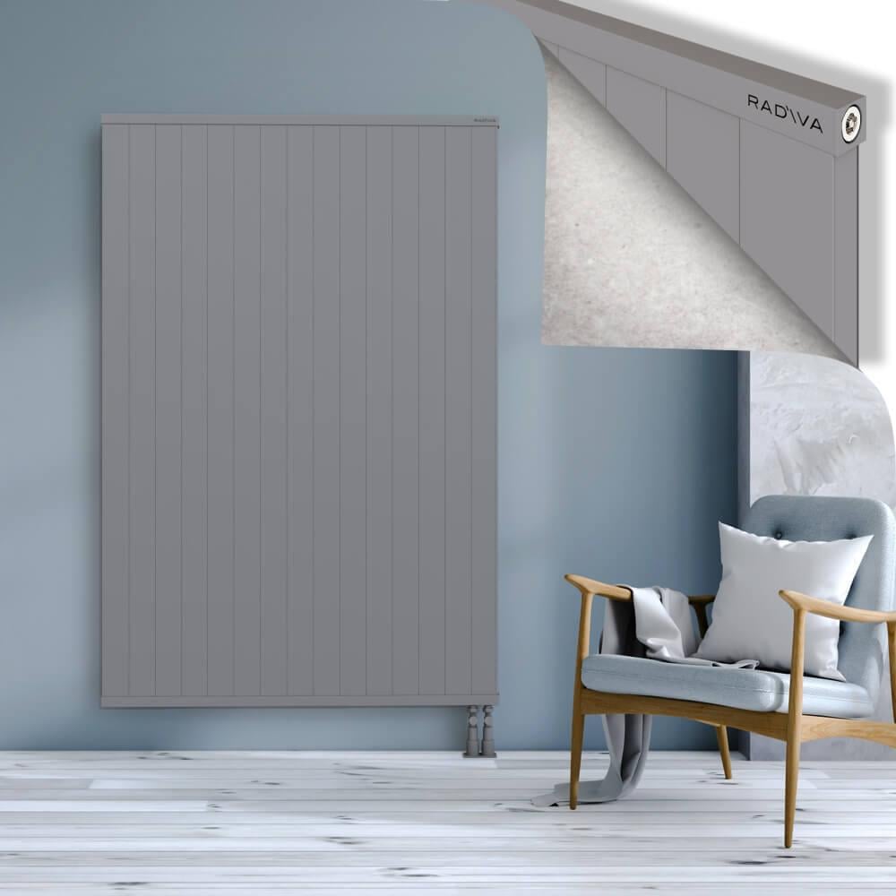 RIO Dekoratif Alüminyum Radyatör 1800x1504 Gri