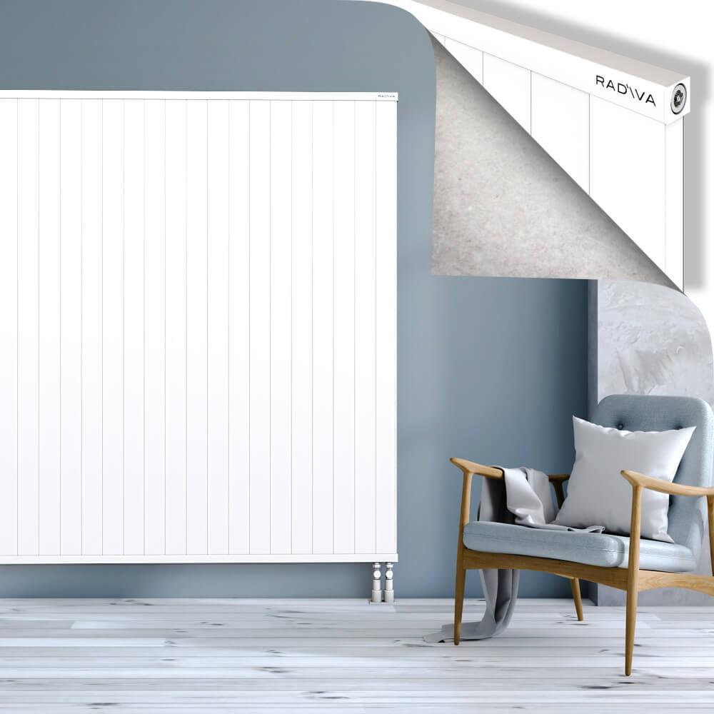 RIO Dekoratif Alüminyum Radyatör 1800x3004 Beyaz