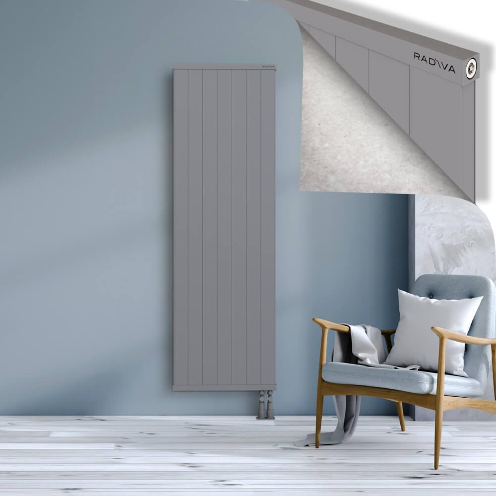 RIO Dekoratif Alüminyum Radyatör 1800x704 Gri