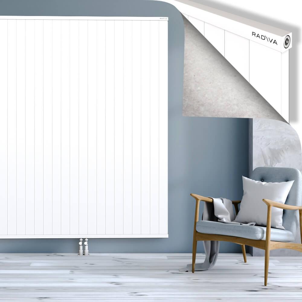 RIO Dekoratif Alüminyum Radyatör 2000x2304 Beyaz