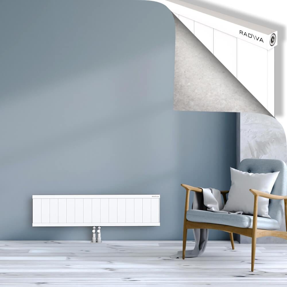 RIO Dekoratif Alüminyum Radyatör 300x1504 Beyaz