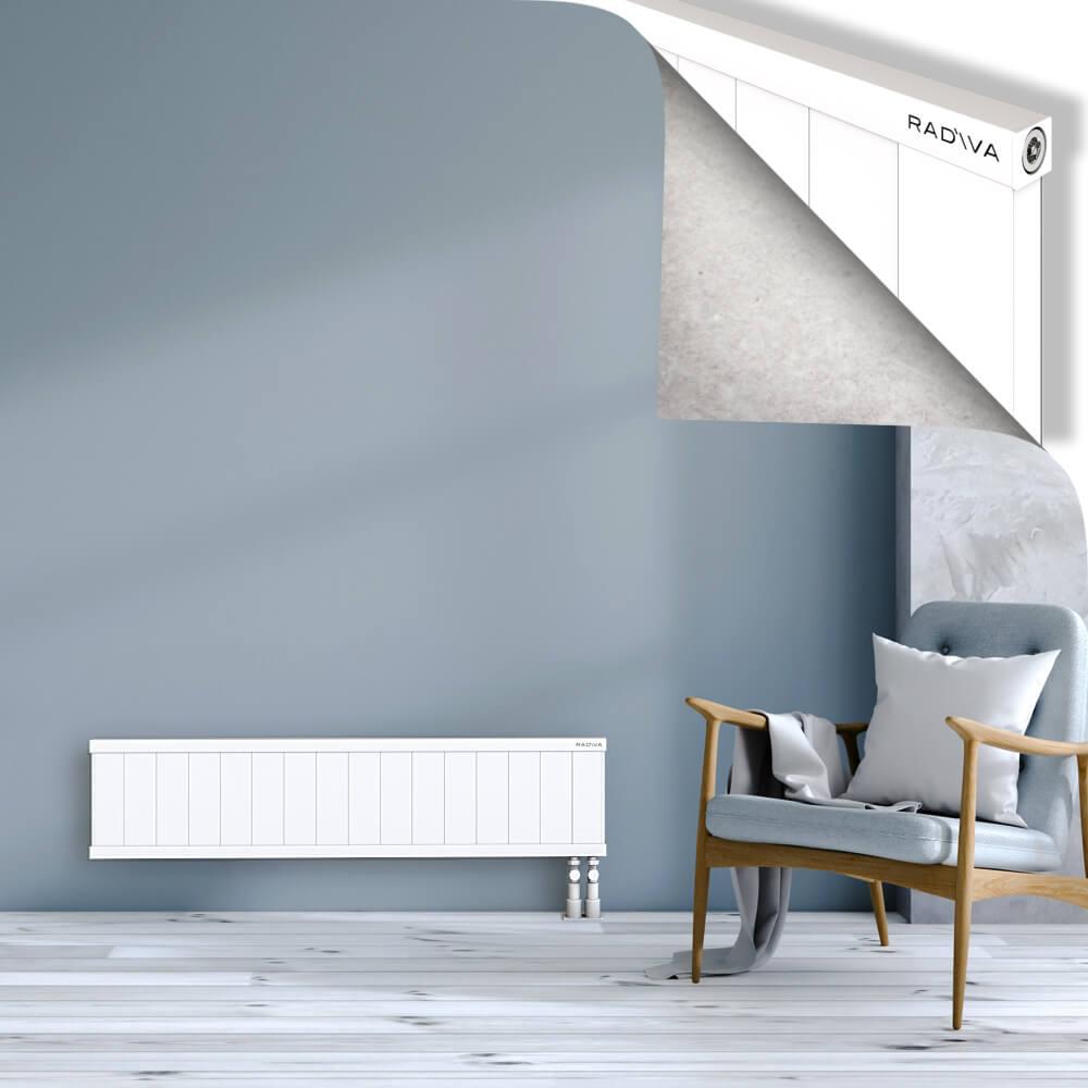 RIO Dekoratif Alüminyum Radyatör 300x1604 Beyaz