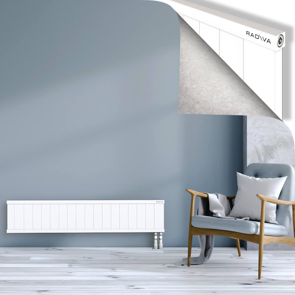 RIO Dekoratif Alüminyum Radyatör 300x1804 Beyaz