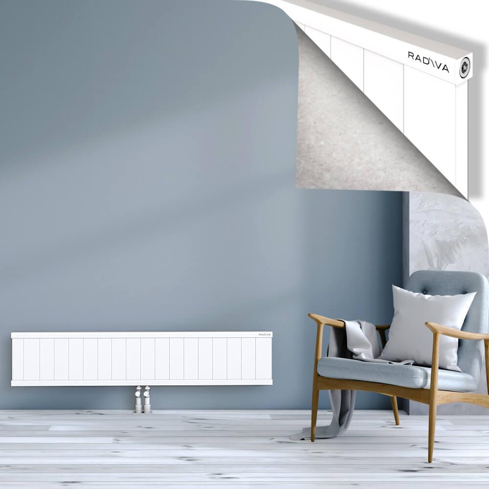 RIO Dekoratif Alüminyum Radyatör 300x1804 Beyaz