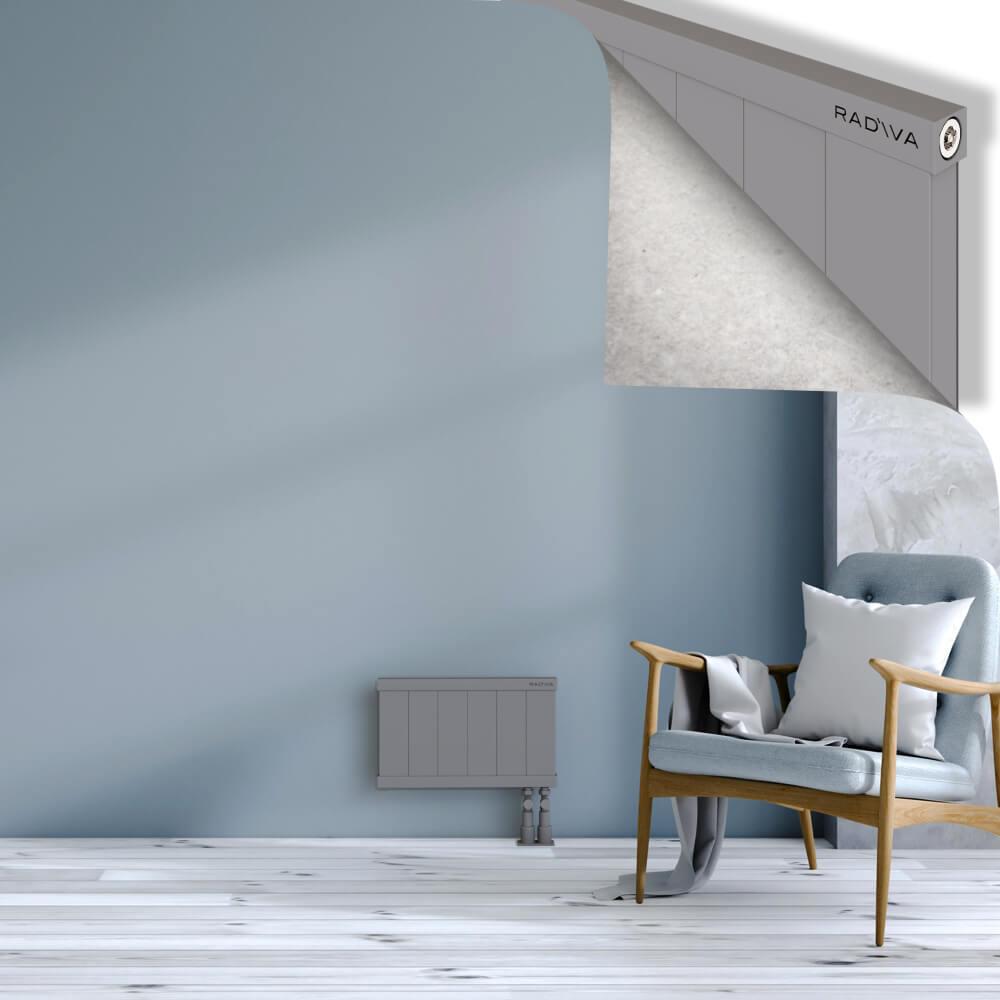 RIO Dekoratif Alüminyum Radyatör 300x604 Gri