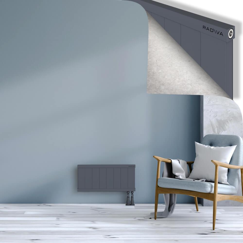 RIO Dekoratif Alüminyum Radyatör 300x804 Antrasit