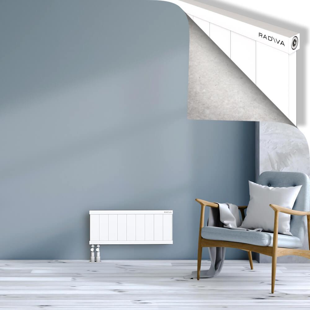 RIO Dekoratif Alüminyum Radyatör 300x904 Beyaz