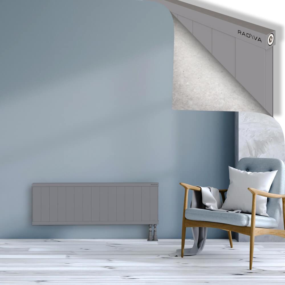 RIO Dekoratif Alüminyum Radyatör 400x1504 Gri