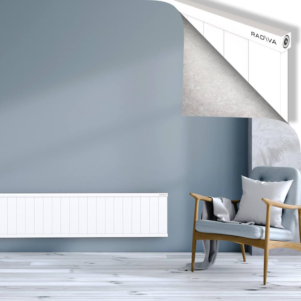 RIO Dekoratif Alüminyum Radyatör 400x2004 Beyaz