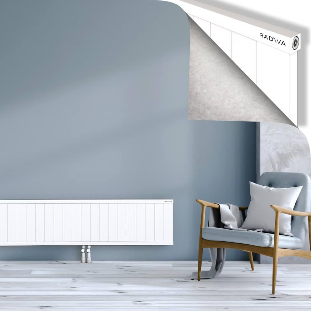 RIO Dekoratif Alüminyum Radyatör 400x2004 Beyaz