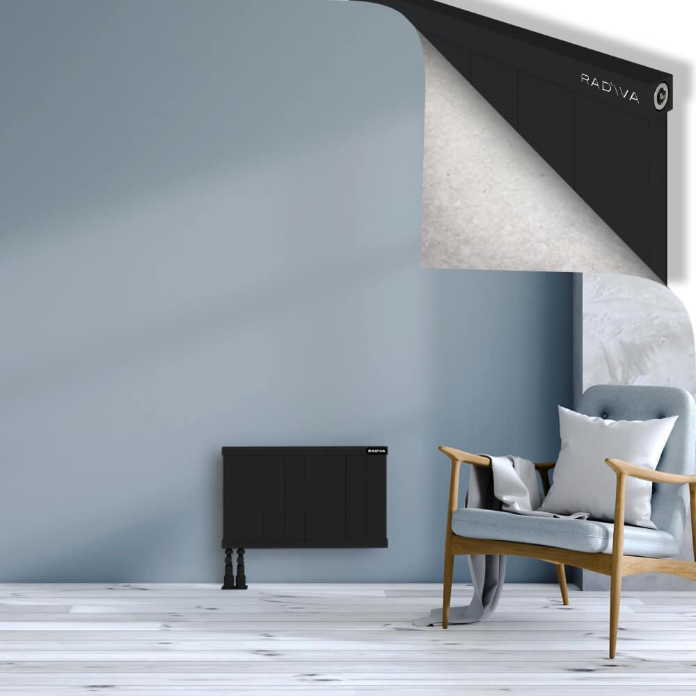 RIO Dekoratif Alüminyum Radyatör 400x804 Siyah