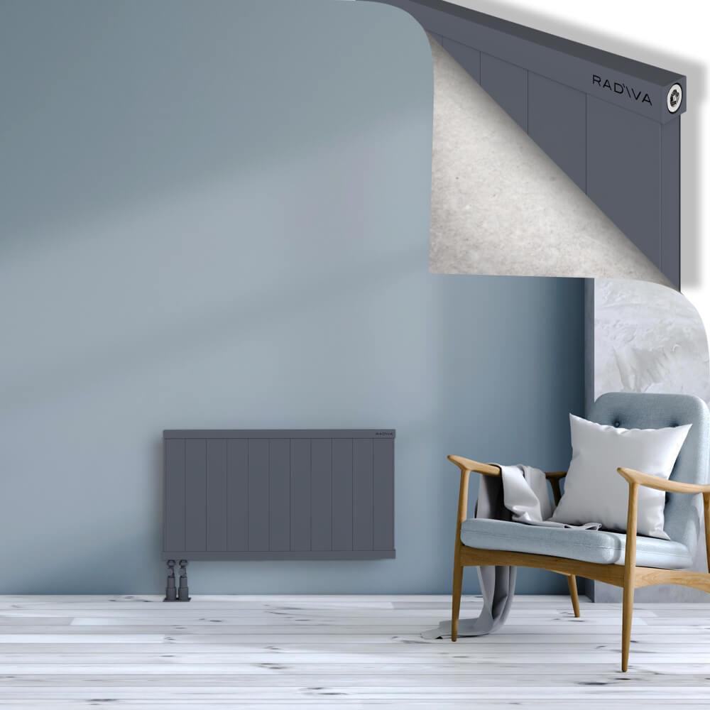 RIO Dekoratif Alüminyum Radyatör 500x1104 Antrasit