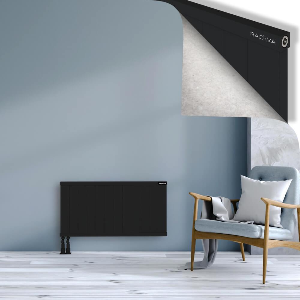 RIO Dekoratif Alüminyum Radyatör 500x1204 Siyah