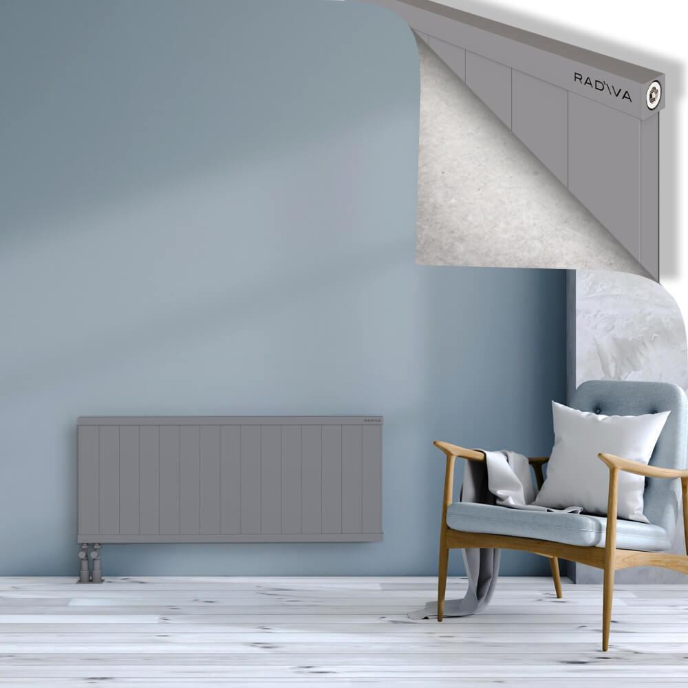 RIO Dekoratif Alüminyum Radyatör 500x1504 Gri