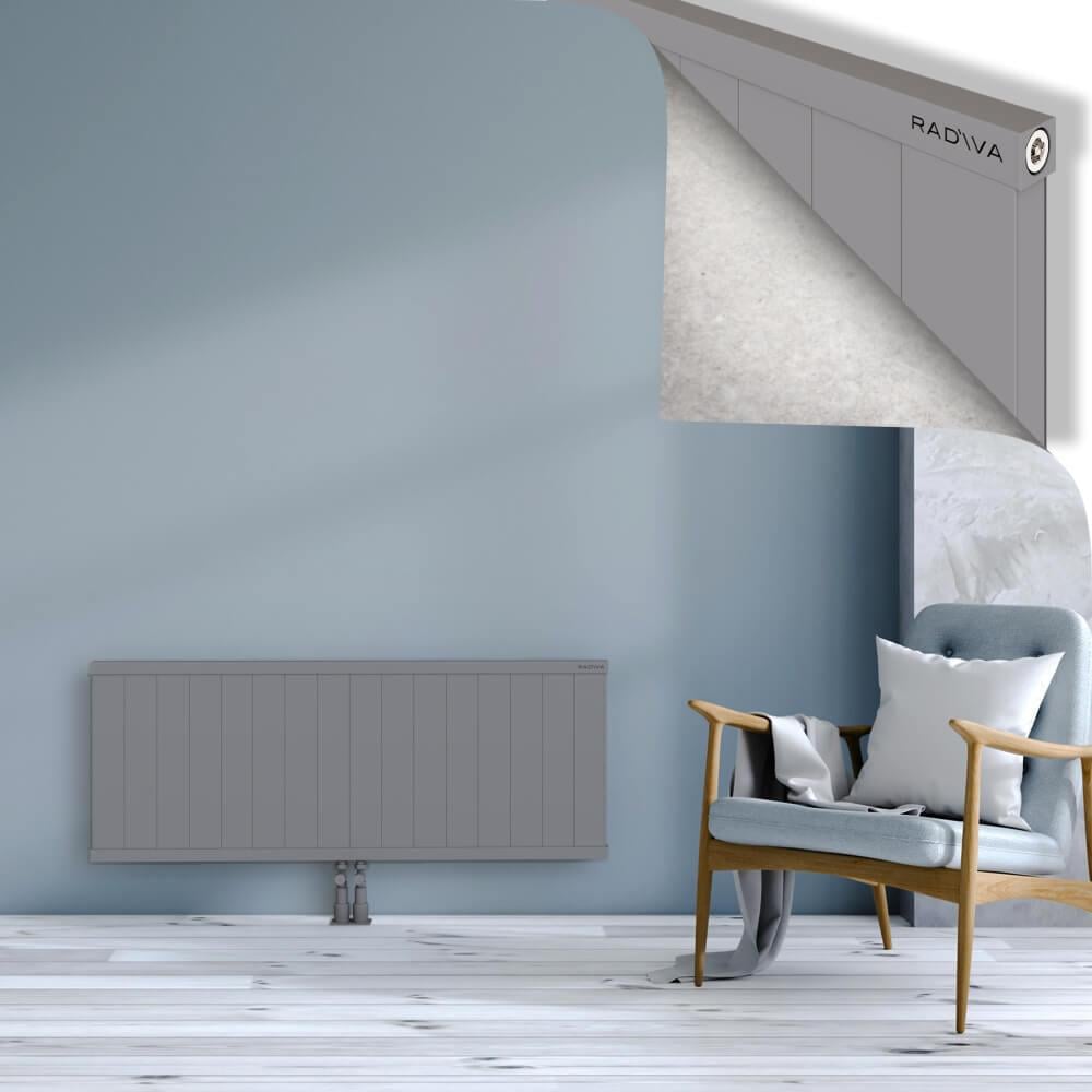 RIO Dekoratif Alüminyum Radyatör 500x1604 Gri