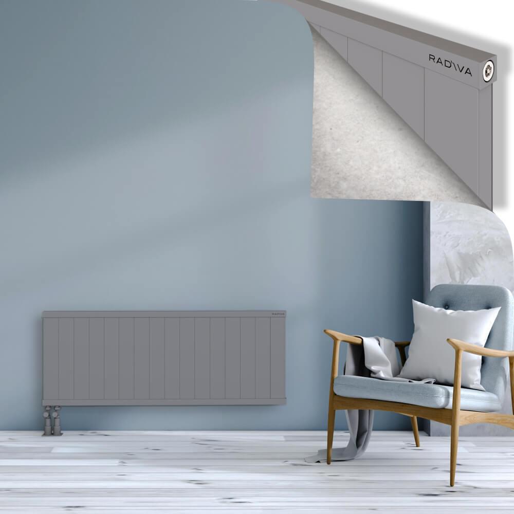 RIO Dekoratif Alüminyum Radyatör 500x1604 Gri