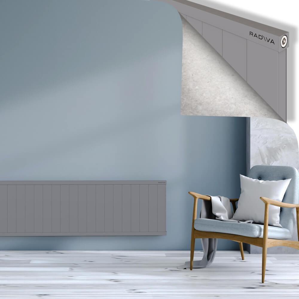 RIO Dekoratif Alüminyum Radyatör 500x2504 Gri