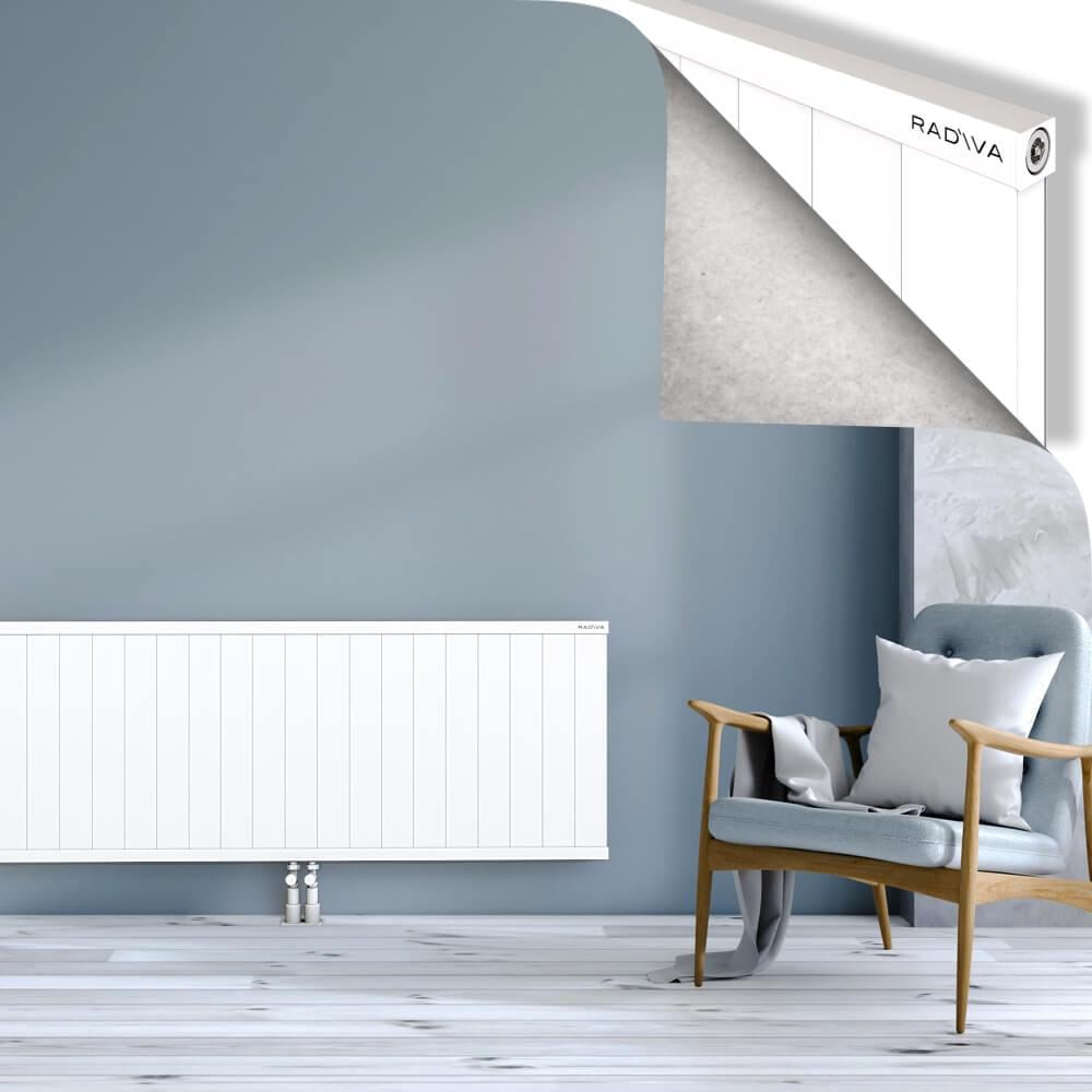RIO Dekoratif Alüminyum Radyatör 600x2104 Beyaz