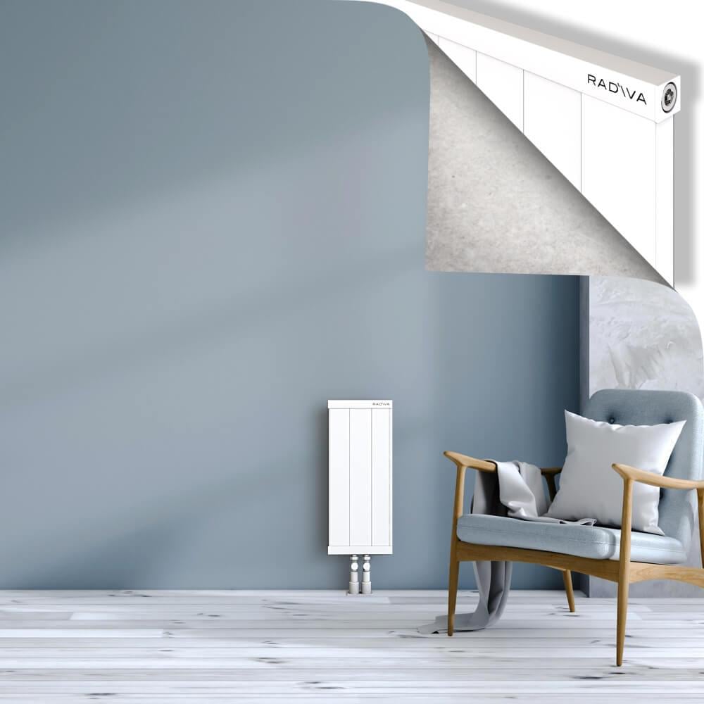 RIO Dekoratif Alüminyum Radyatör 600x304 Beyaz