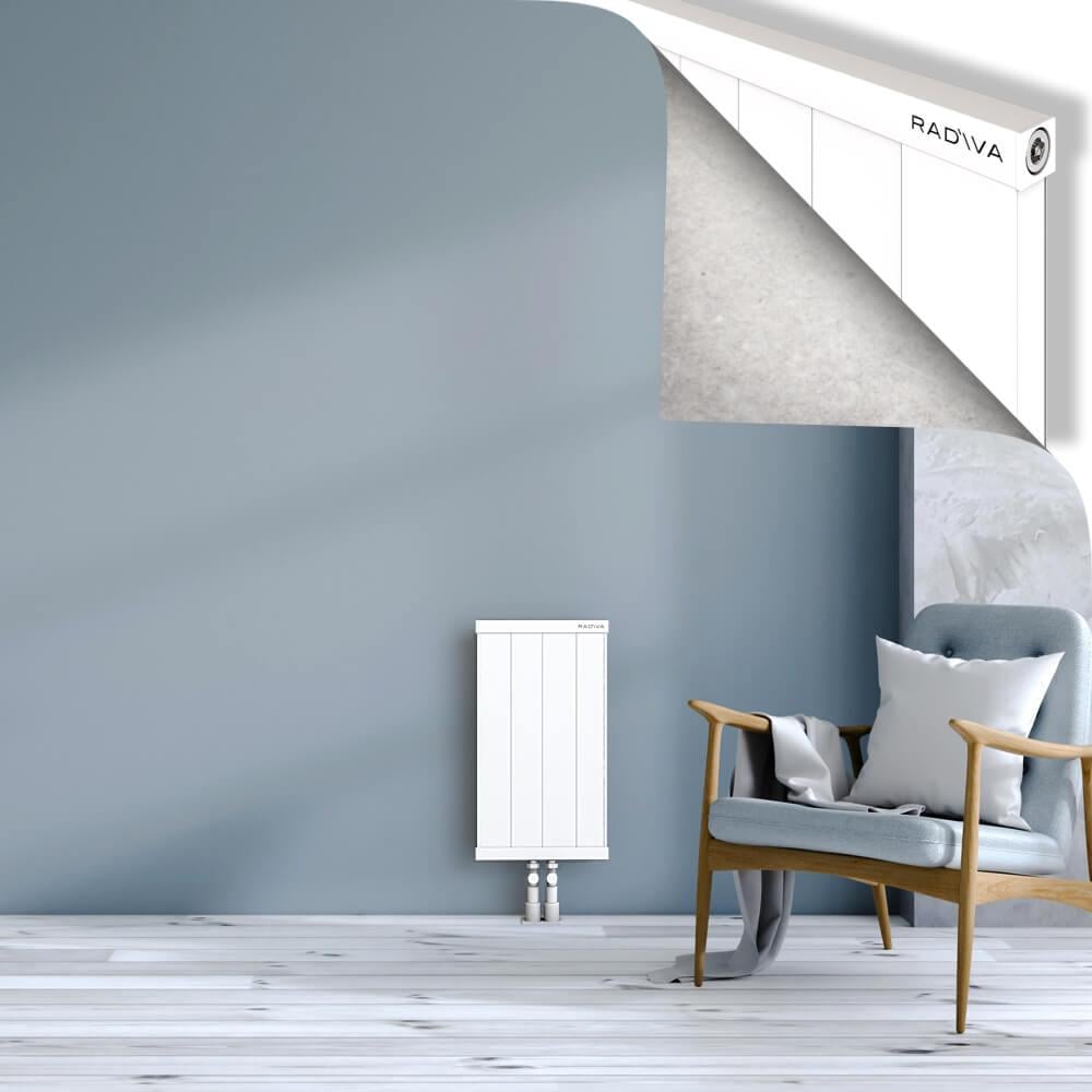 RIO Dekoratif Alüminyum Radyatör 600x404 Beyaz