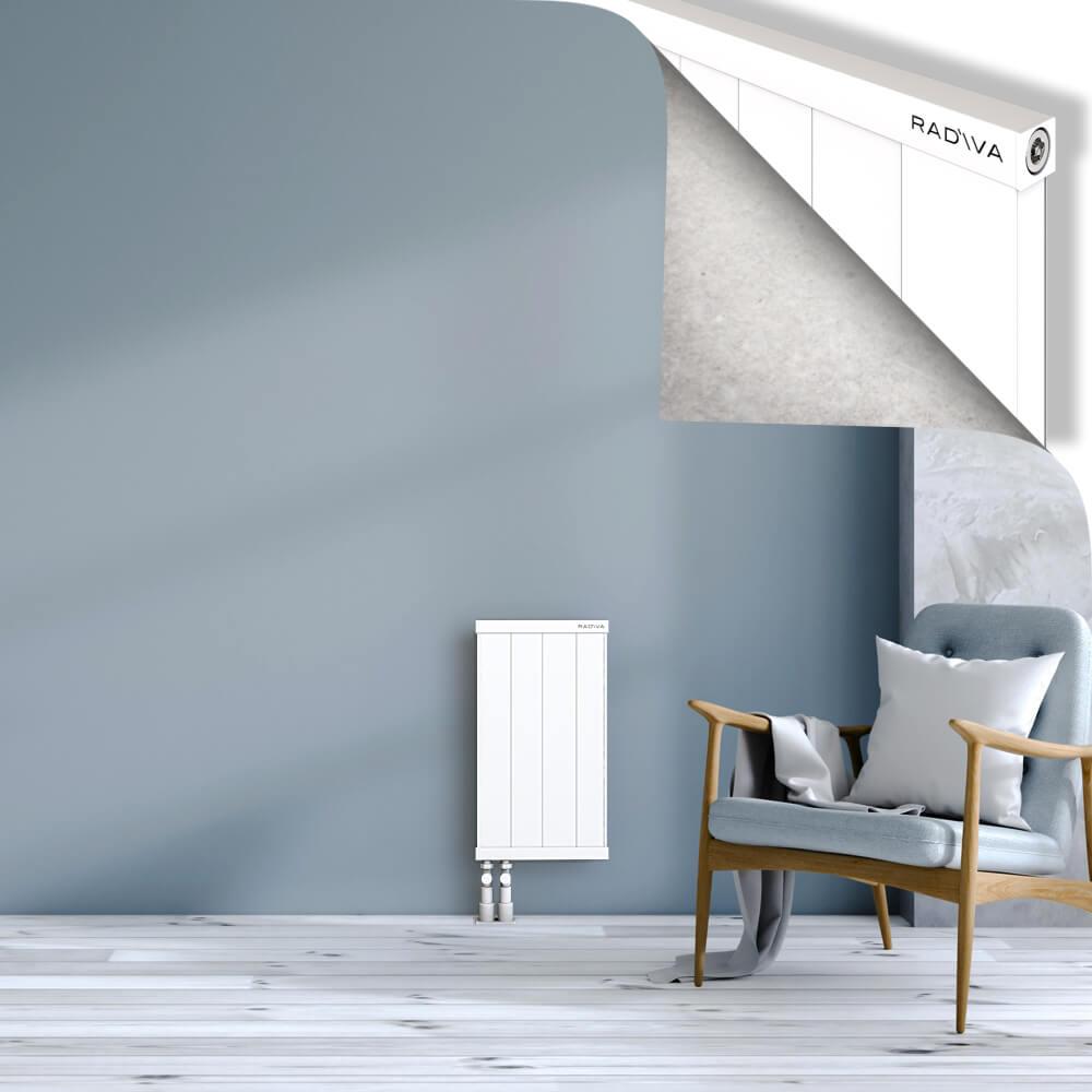 RIO Dekoratif Alüminyum Radyatör 600x404 Beyaz