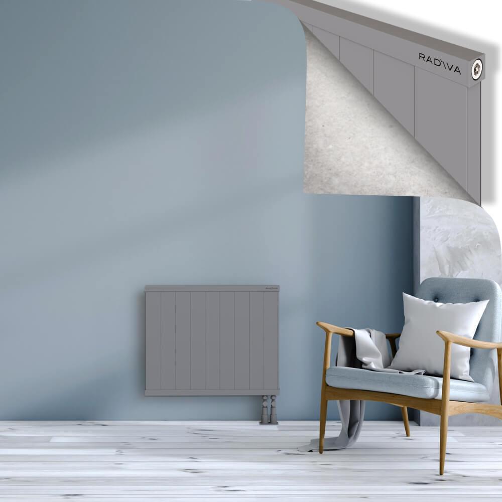 RIO Dekoratif Alüminyum Radyatör 600x904 Gri