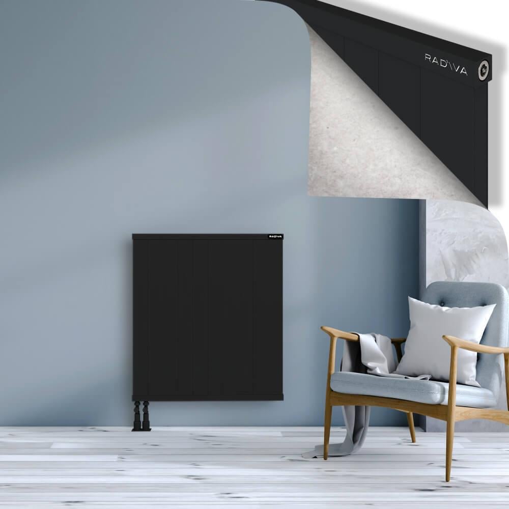 RIO Dekoratif Alüminyum Radyatör 900x1004 Siyah