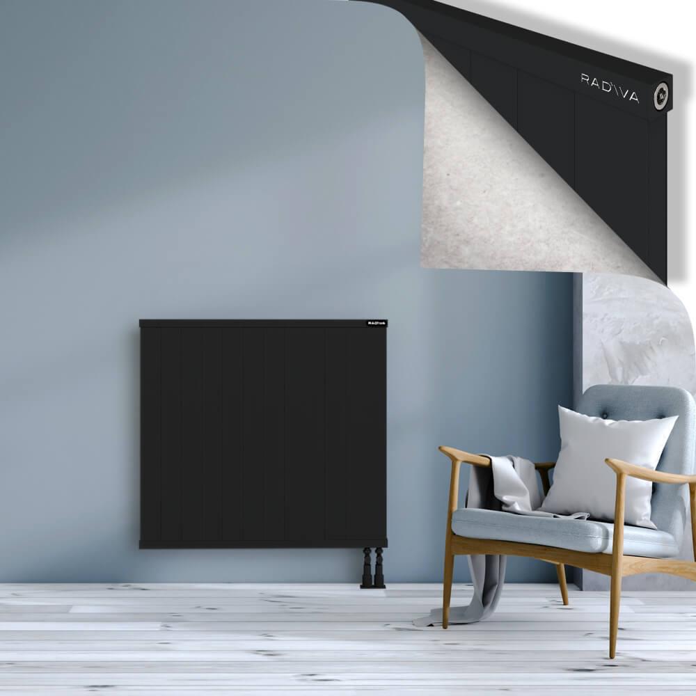 RIO Dekoratif Alüminyum Radyatör 900x1204 Siyah