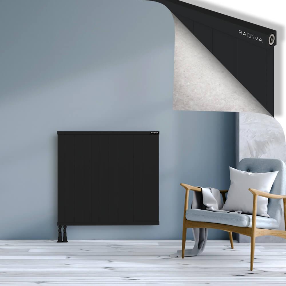 RIO Dekoratif Alüminyum Radyatör 900x1204 Siyah