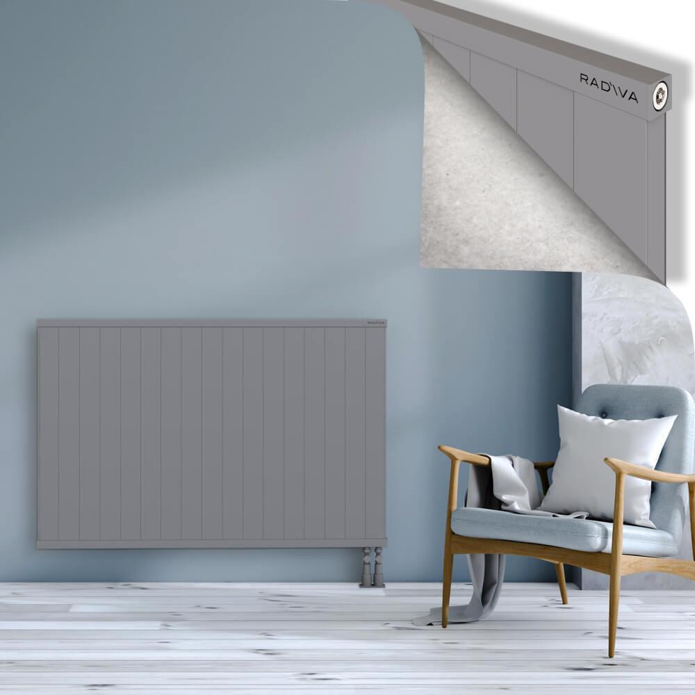 RIO Dekoratif Alüminyum Radyatör 900x1704 Gri