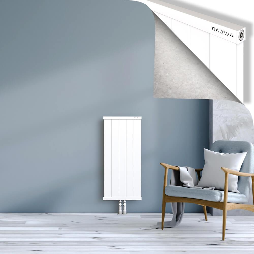 RIO Dekoratif Alüminyum Radyatör 900x504 Beyaz