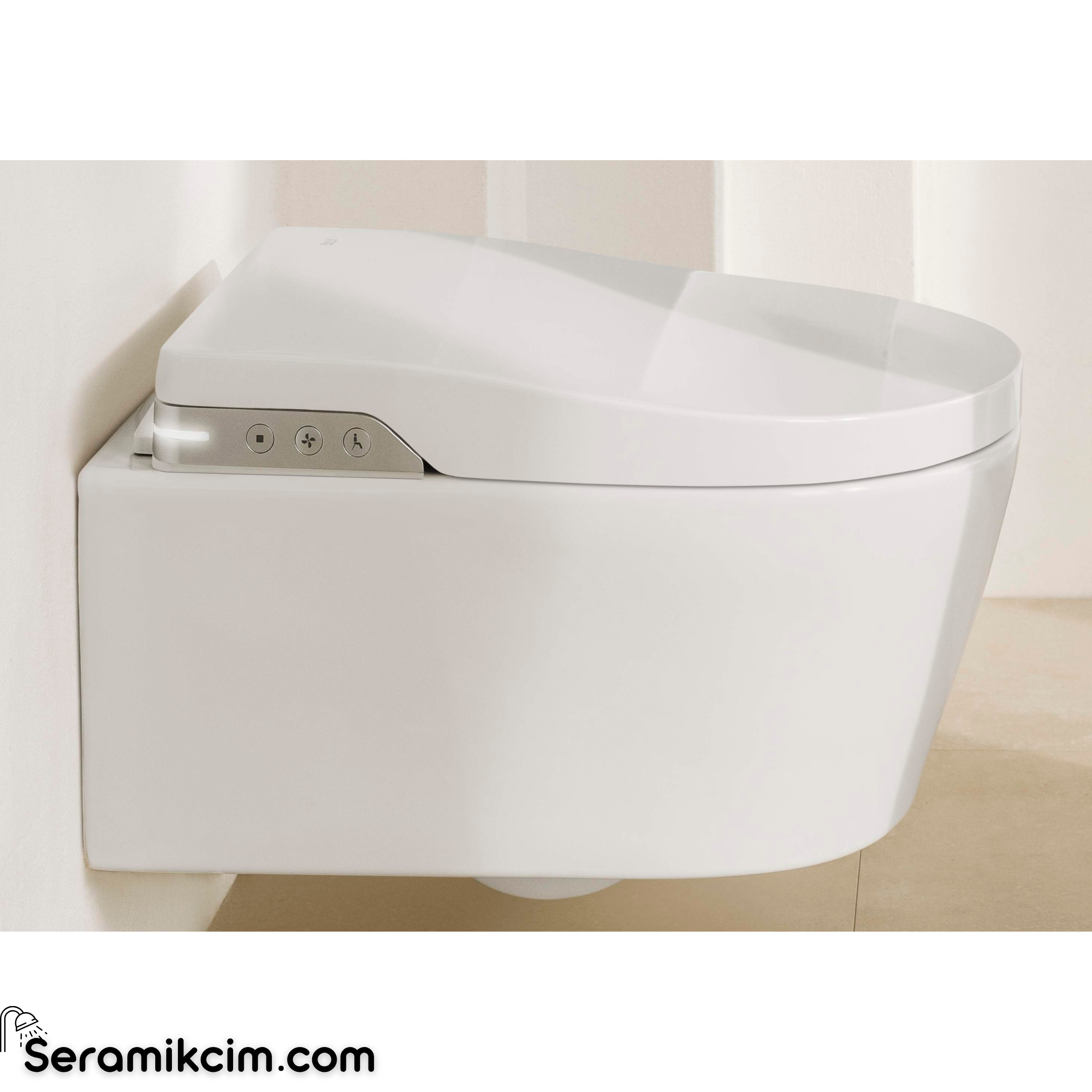 Roca Inspira In-Wash® Akıllı Asma Klozet Beyaz 562 mm A803060001